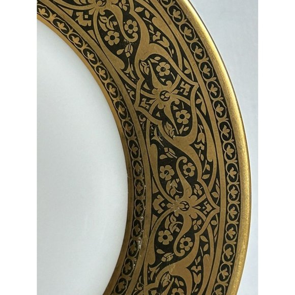 Limoges Nathan Straus And Sons Inc. New York 2 Dinner Plates Made For The Lido - Picture 2 of 8